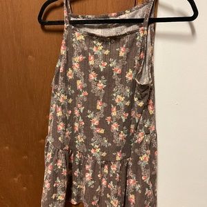 Floral tank top